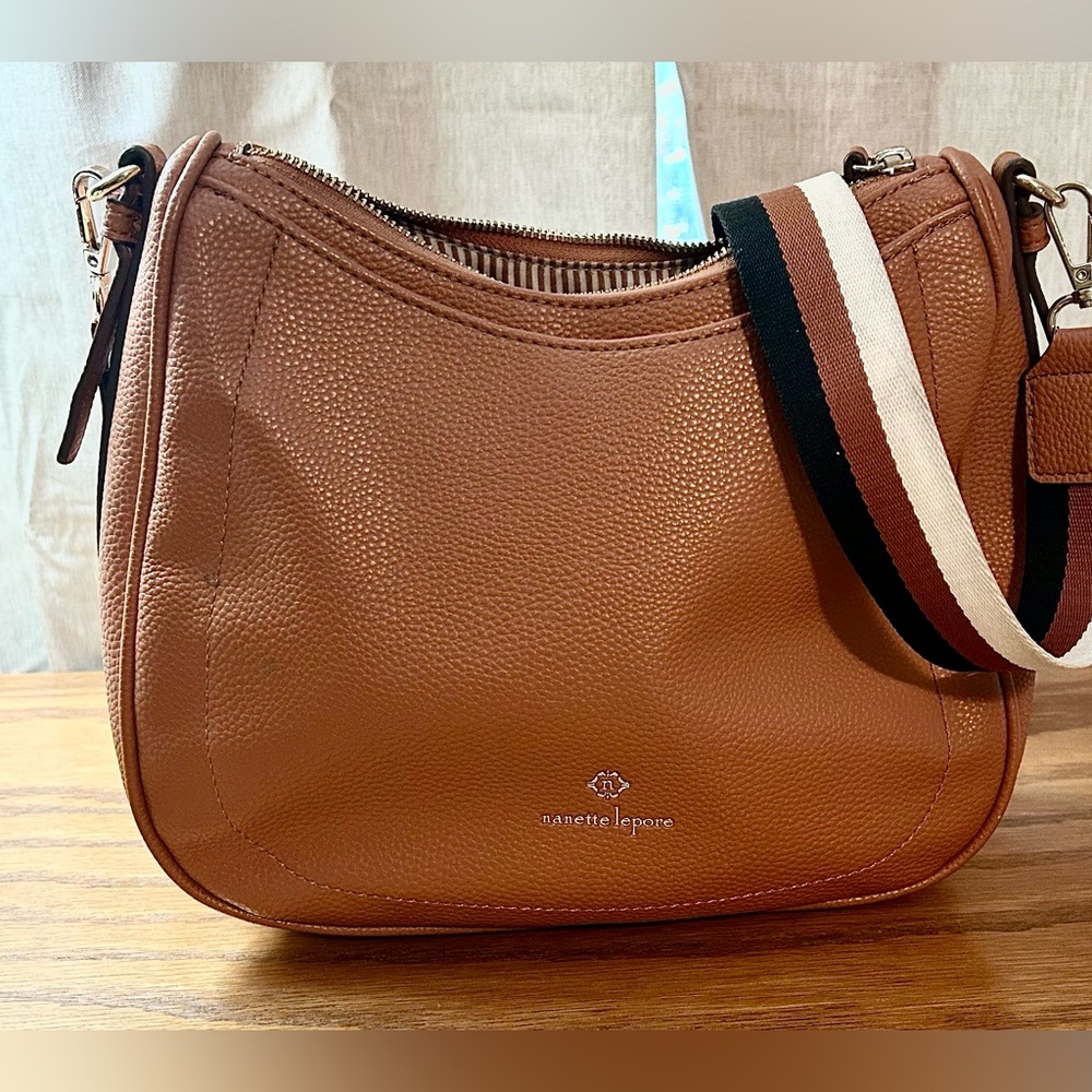 Nanette Lepore Tan Crossbody Bag